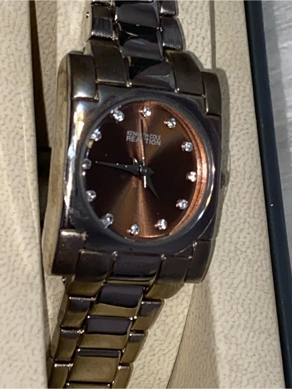 Vintage Kenneth Cole Reaction Ladies Watch New In Box NIB Deadstock Avon Edition